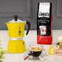 Bialetti Cafetera Italiana Rainbow 6 Tazas 0.30 L Amarilla BIA8006363018555