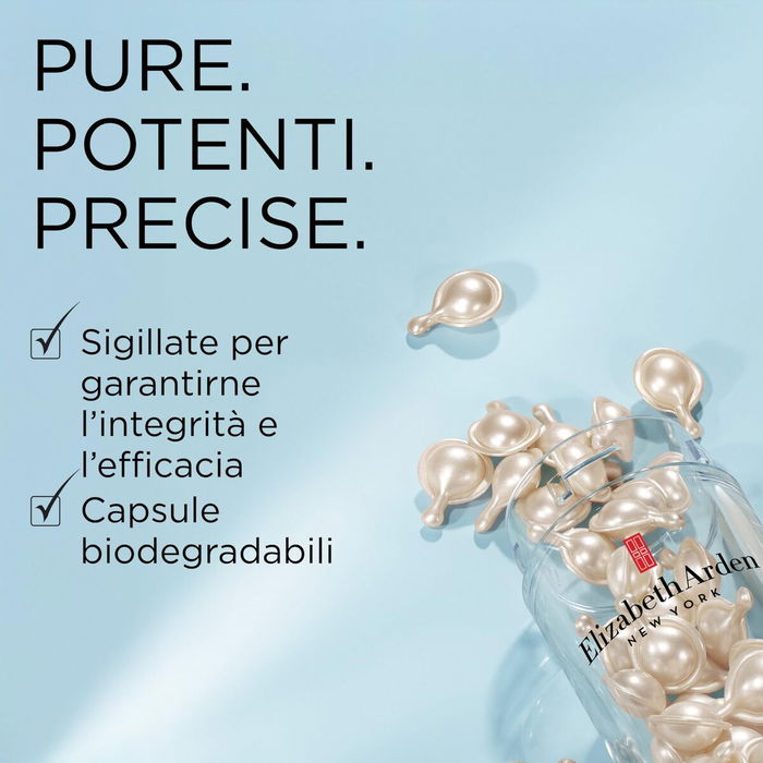 Elizabeth Arden Ceramides Advanced Hyaluronic Acid Serum Capsules - Cápsulas de Suero Facial con Ácido Hialurónico y Ceramidas - 30 Cápsulas Monodosis - HYALURONIC ACID ceramide