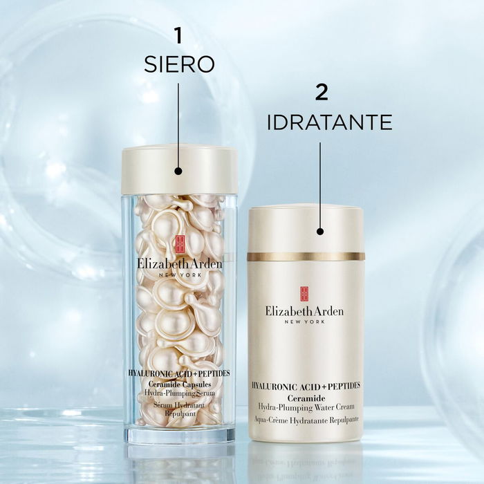 Elizabeth Arden Ceramides Advanced Hyaluronic Acid Serum Capsules - Cápsulas de Suero Facial con Ácido Hialurónico y Ceramidas - 30 Cápsulas Monodosis - HYALURONIC ACID ceramide