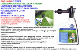 Flower Limpiador Césped Artificial Listo para Uso 1 Lt