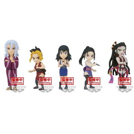 Banpresto Figura Coleccionable Demon Slayer World Collectable - Figura de 7 cm - Aleatorio/Completo (12 unidades)