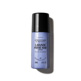 L'Occitane Desodorante Roll-On Hombre Lavande Poivre Noir, Protector Duradero sin Sales de Aluminio, Fragancia Fresca, 50 ml