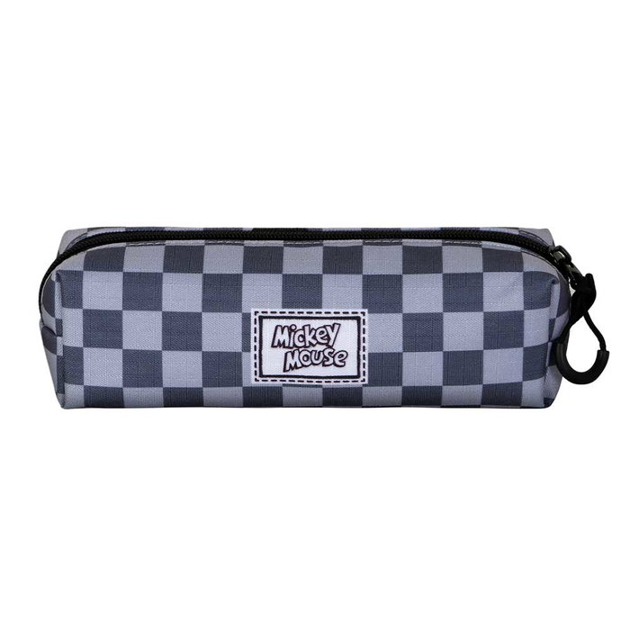 Disney Mickey Mouse FAN 2.2 Move Estuche Portatodo Cuadrado Gris Ripstop 22x9x7 cm