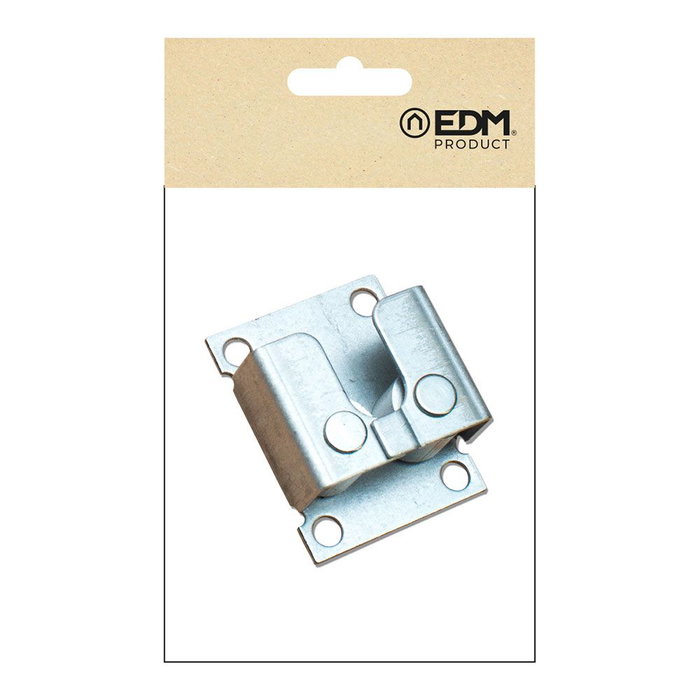 Edm Soporte rodillos pr13 Zincado Acero 50x40 mm