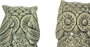 DKD Home Decor Figura de Búho en Gres Surtida (3 unidades)