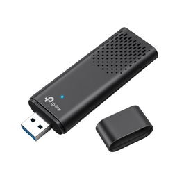 TP-Link Archer TX1800U Adaptador WiFi 6 USB 3.0 Doble Banda AX1800 (hasta 1201 Mbps) para PC Windows 10/11, Negro