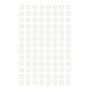 AVERY Zweckform Etiquetas Adhesivas Circulares Blancas Ø 8,0 mm, 416 Unidades