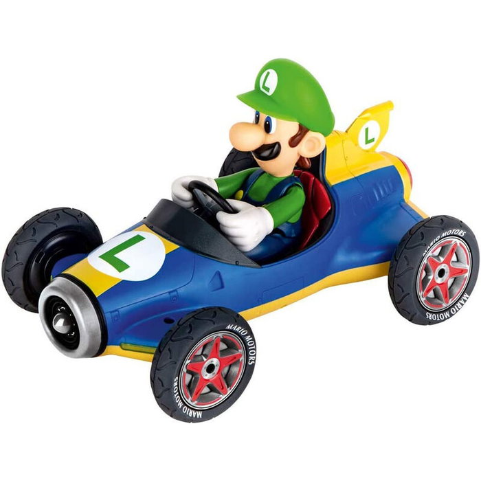 CARRERA Set 2 Coches Pull Speed Mario + Luigi Mario Kart 8 +3 Años Escala 1:43