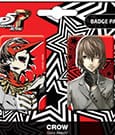 POPbuddies Persona 5 Royal Pack de Chapas Crow / Goro Akechi