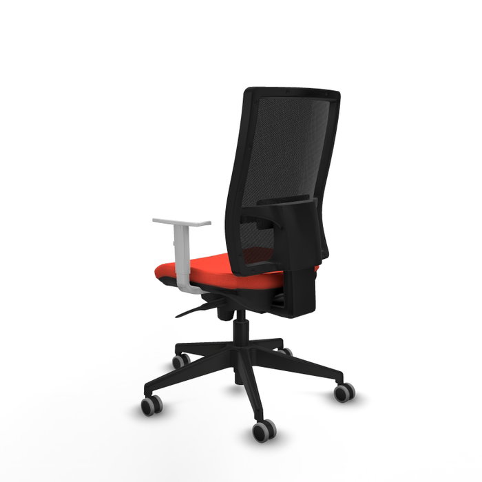 PIQUERAS Y CRESPO Silla de oficina Horna con mecanismo Sincro, Naranja oscuro y Negro PIQUERAS Y CRESPO Silla de oficina Horna con mecanismo Sincro, Naranja oscuro y Negro