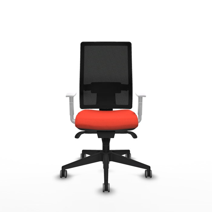 PIQUERAS Y CRESPO Silla de oficina Horna con mecanismo Sincro, Naranja oscuro y Negro PIQUERAS Y CRESPO Silla de oficina Horna con mecanismo Sincro, Naranja oscuro y Negro