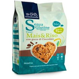 SOTTOLESTELLE Galleta Maíz Arroz Chips Chocolate Bio 250Gr