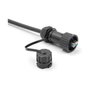 DeLOCK Tapa protectora para RJ45 macho 67049 IP68 negra