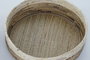DKD Home Decor Cesta Tropical Bicolor Marron Set de 4 (2 Unidades) 56 x 56 x 13 cm