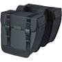 Basil Alforjas Tour Waterproof 28L Impermeable Poliéster Negro con Reflectantes (34x14x34 cm)
