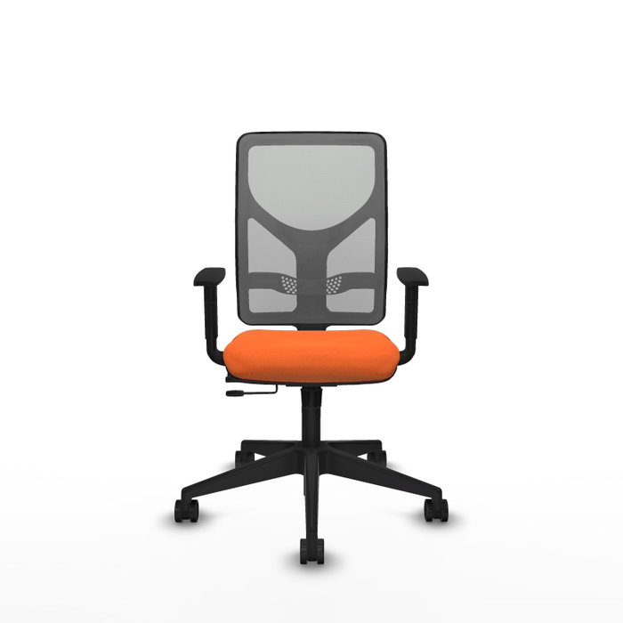 PIQUERAS Y CRESPO Silla de oficina Motilla Sincro/Traslack Naranja/Gris