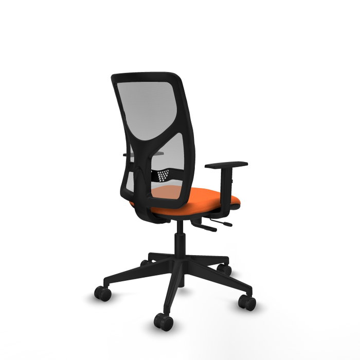 PIQUERAS Y CRESPO Silla de oficina Motilla Sincro/Traslack Naranja/Gris