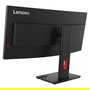 Lenovo Monitor T34WD-40 / 64AEGAT1EU Black de 34 pulgadas, panel curvo, USB-C, 144Hz, 1ms