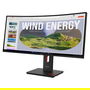 Lenovo Monitor T34WD-40 / 64AEGAT1EU Black de 34 pulgadas, panel curvo, USB-C, 144Hz, 1ms