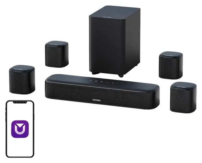 Ultimea Aura A40 Altavoz 7.1 Dolby Atmos Bluetooth USB 330W