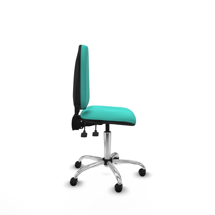 PIQUERAS Y CRESPO Silla de oficina Aýna Turquesa con mecanismo Asincro