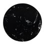 Mesita Negro Metal-Mármol 45 X 45 X 46 cm
