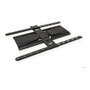 VALUE 17.99.1188 Soporte de pared para TV ultra-slim 43-90 pulgadas hasta 50 kg inclinable y giratorio Negro