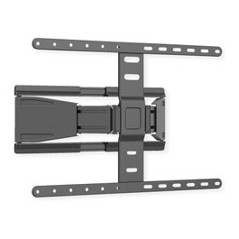 VALUE 17.99.1188 Soporte de pared para TV ultra-slim 43-90 pulgadas hasta 50 kg inclinable y giratorio Negro
