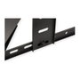 VALUE 17.99.1188 Soporte de pared para TV ultra-slim 43-90 pulgadas hasta 50 kg inclinable y giratorio Negro