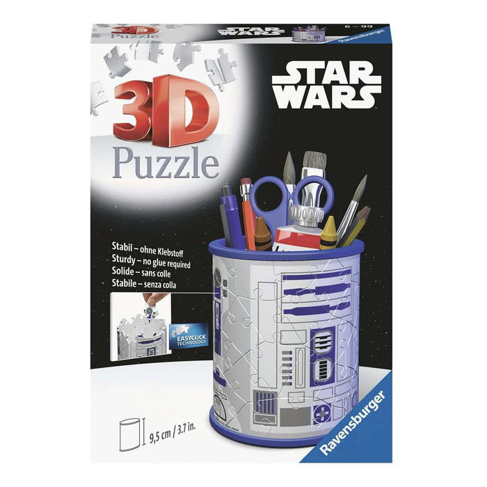 Star Wars Puzzle 3D Portalápices R2-D2 (57 piezas)