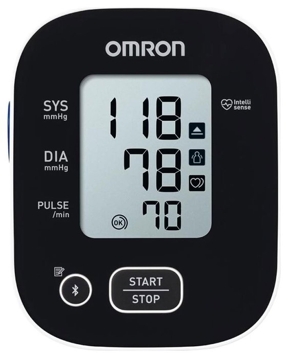 OMRON Tensiómetro de brazo M2+ conectado a App OMRON Tensiómetro de brazo M2+ conectado a App