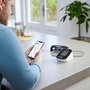 OMRON M2+ Tensiómetro de Brazo Digital Inteligente Conectado por Bluetooth a App para Smartphone, Manguito 22-42 cm