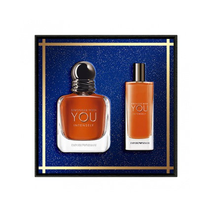 Emporio Armani Stronger With You Intensely Gift Set 100 ml + 15 ml EDP