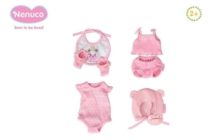 Famosa Ropa para Muñeco Nenuco 35 cm - Modelos Surtidos Talla 0-3 Meses