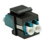 ROLINE Adaptador de fibra óptica Keystone LWL-Adapter LC/LC Duplex Monomodo OS2