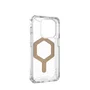 Urban Armor Gear 114286114381 Funda Plyo Series para Apple iPhone 15 Pro - 15.5 cm (6.1") - Oro Transparente - Resistente a Impactos y Compatible con MagSafe - PC y TPU