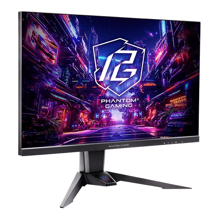 ASRock Phantom Gaming PG27QFT2A Monitor Gamer 27" QHD (2560x1440) IPS 1ms 180Hz FreeSync HDR400 WiFi Altavoces Negr