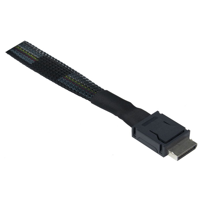 Inter-Tech Kabel SFF 8611-4i - SFF 8639, SATA Power 0,75m
