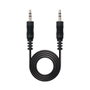 Nanocable Cable de Audio Estéreo 3,5 mm Macho a 3,5 mm Macho 0,3 m Negro