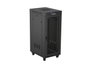 LANBERG Armario Rack Independiente 27U 600x800 Negro con Panel LCD