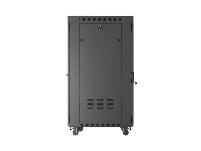 LANBERG Armario Rack Independiente 27U 600x800 Negro con Panel LCD
