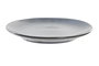 DKD Home Decor Plato de Gres Esmaltado con Rayas Azules 20x20x2,5 cm