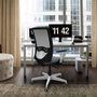 PIQUERAS Y CRESPO Silla de oficina Zulema Gris con Mecanismo Sincro