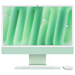 Apple iMac 24 pulgadas Pantalla Retina 4.5K Chip M4 8 Núcleos 16GB RAM 256GB SSD Color Verde