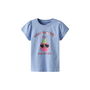 Camiseta de Manga Corta Infantil Name It Nmfvibeke Capsl Serenity Añil 7-9 Años