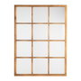 Espejo Natural Madera Decoración 90 X 3 X 120 cm