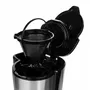 Russell Hobbs Cafetera Compacta 24210-56 de Acero Inoxidable Cepillado, 5 Tazas, 1000W