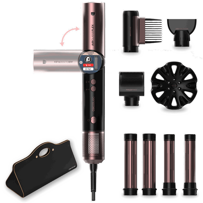 Cecotec AirGlisse 8in1 Flex Black Cecotec AirGlisse 8in1 Flex Black