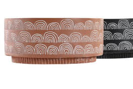 DKD Home Decor Vela Terraza Y Jardin Negro Terracota Antimosquitos 19 x 8 x 19 cm (4 Unidades)