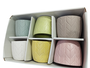 DKD Home Decor Maceta Dolomite Espiga Surtido de 6 unidades